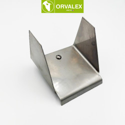 U inox descente d'aliment